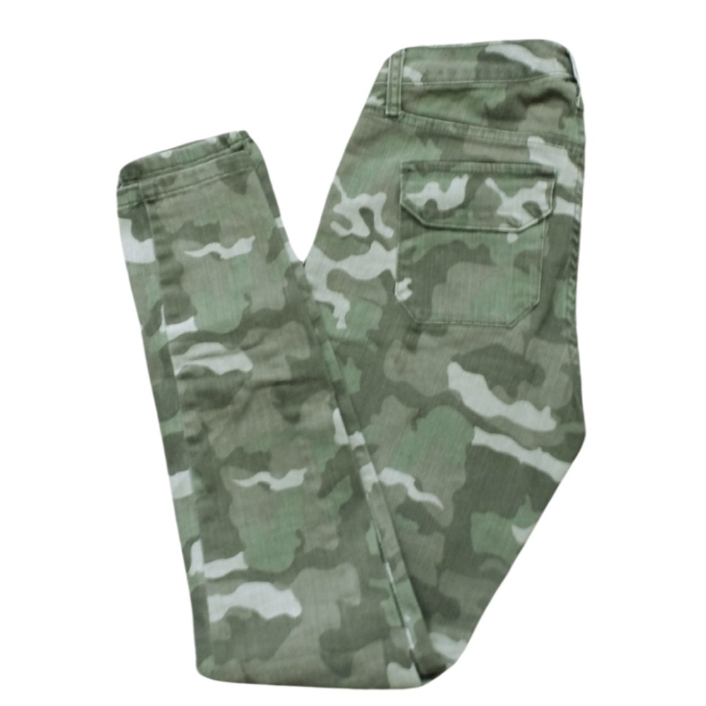 William Rast Camouflage Pattern Jeans